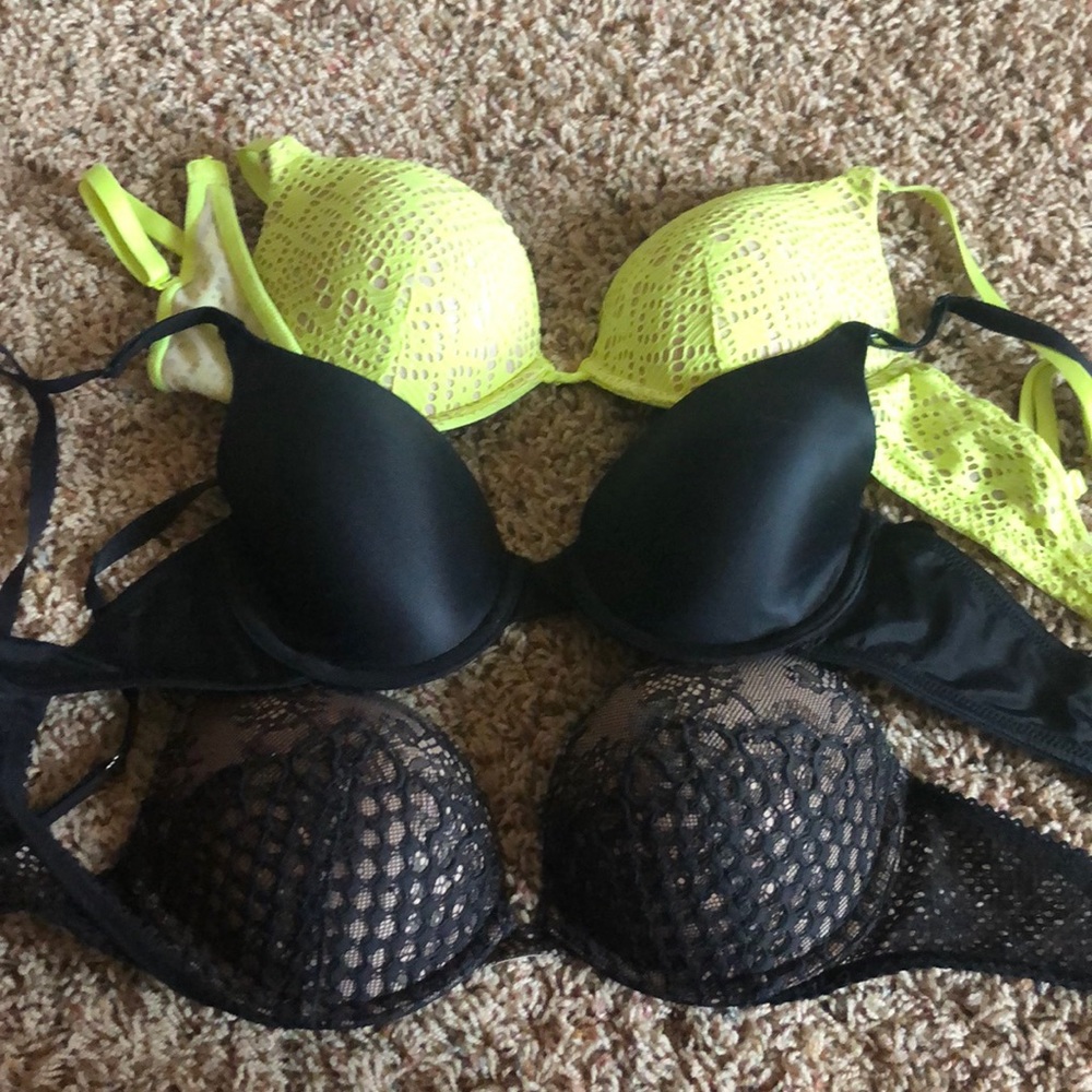Bundle of Victoria’s Secret Push Up Bras